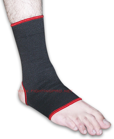 elastic supports-ankle foot elasticated protective gear black