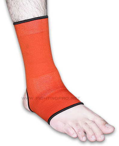 elastic supports-ankle foot elasticated protective gear orange