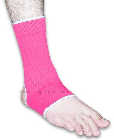 elastic supports-ankle foot elasticated protective gear pink