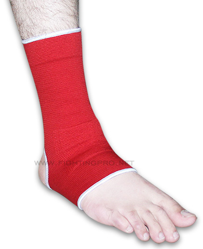 elastic supports-ankle foot elasticated protective gear red