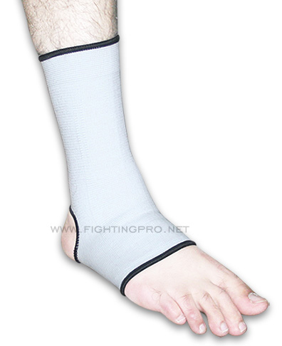elastic supports-ankle foot elasticated protective gear white