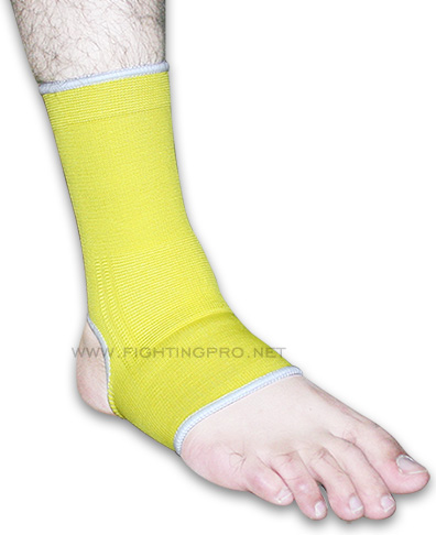 elastic supports-ankle foot elasticated protective gear yellow